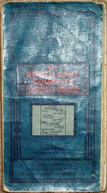 Geographia South Eastern Counties, 1936 cover